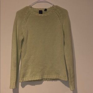Pastel green sweater